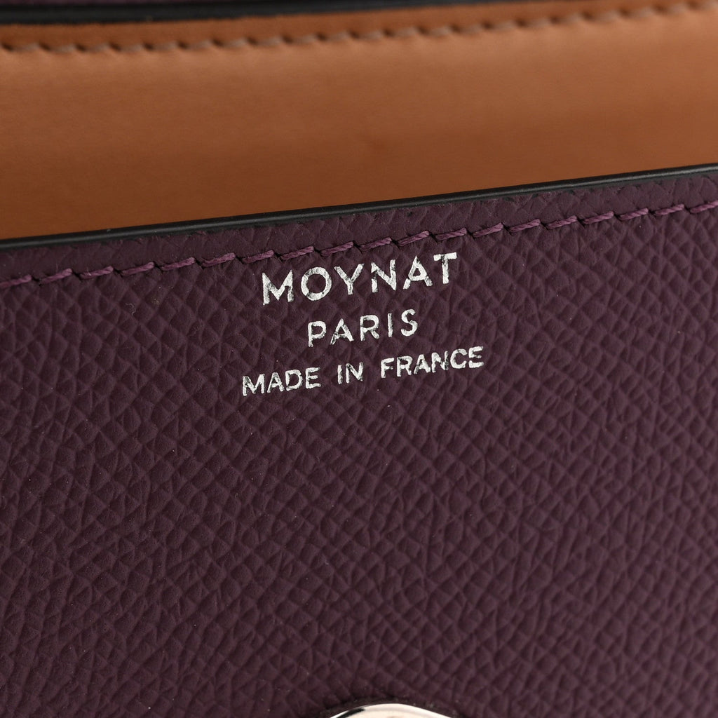 Carat Calfskin Gabrielle PM Eggplant