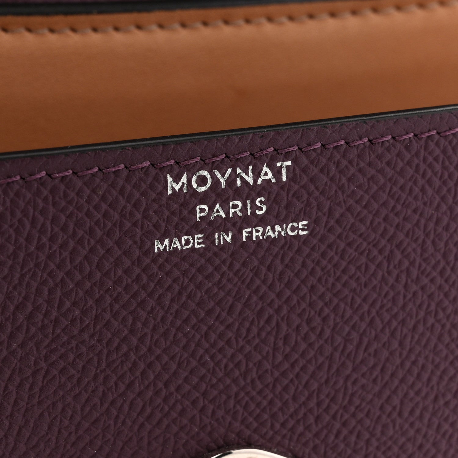 Carat Calfskin Gabrielle PM Eggplant