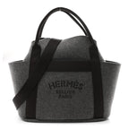 Felt Sac De Pansage Groom Bag Acier