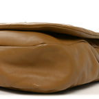 Lambskin Matelasse Monogram Large Jamie 4.3 Tabac Brown