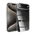 Entronix Case Compatible with iPhone 17 Air - [Hard Back] Glitter Clear