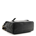 Calfskin Muse Two Messenger Black