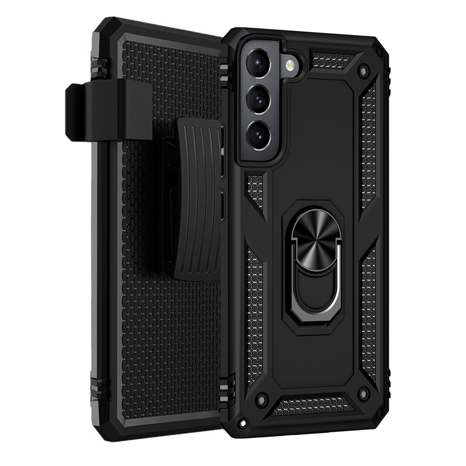 SAHARA - Military Kickstand Series Case with Belt Clip - Samsung Galaxy S22 Plus