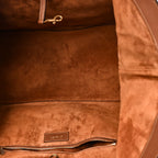 Calfskin Y Tote Brick