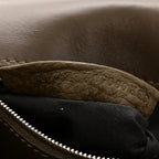 Cuoio Roma Sellerissima Nappa Sintetica Tape Stitch Baguette Wood