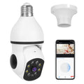 E27 WiFi Bulb Camera 1080P FHD with Full Color Night Vision