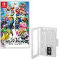 Hard Shell 12 Game Caddy, Super Smash Bros Game for Switch