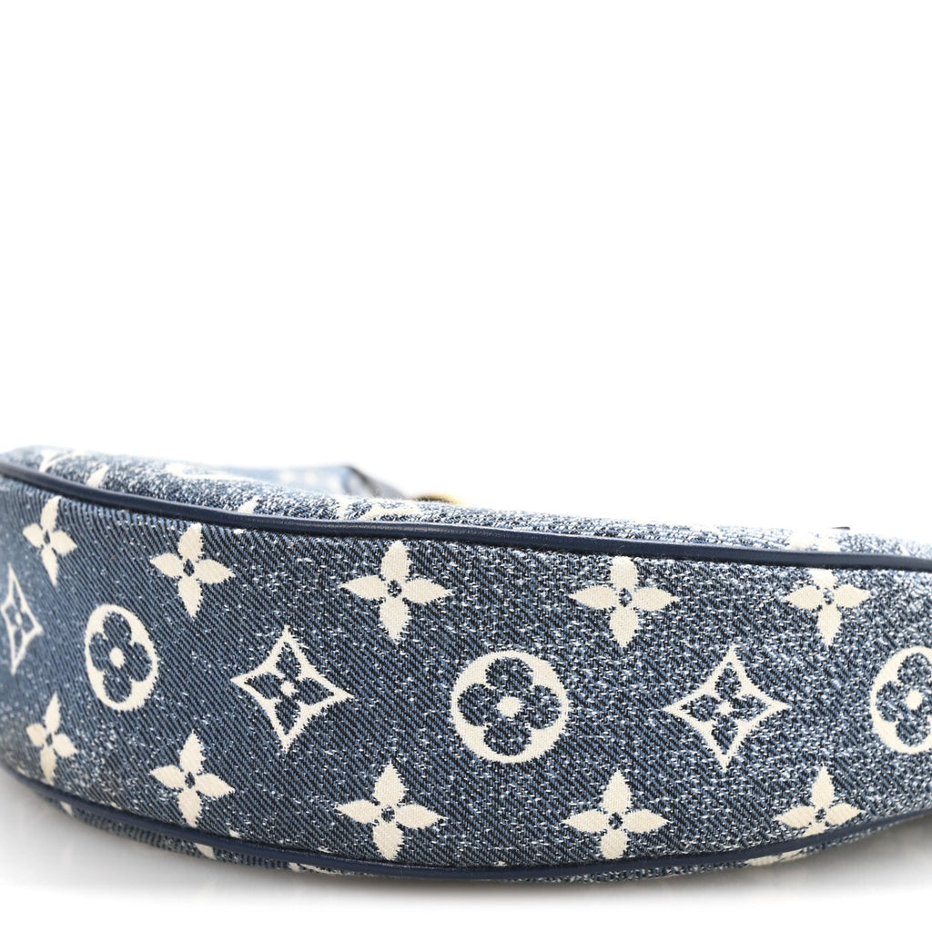 Monogram Jacquard Denim Loop Bleu