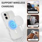 Entronix Bundle Compatible with iPhone 17 - [Magnetic] [Clear] Heavy Duty Case & 1 Clear Screen Protector