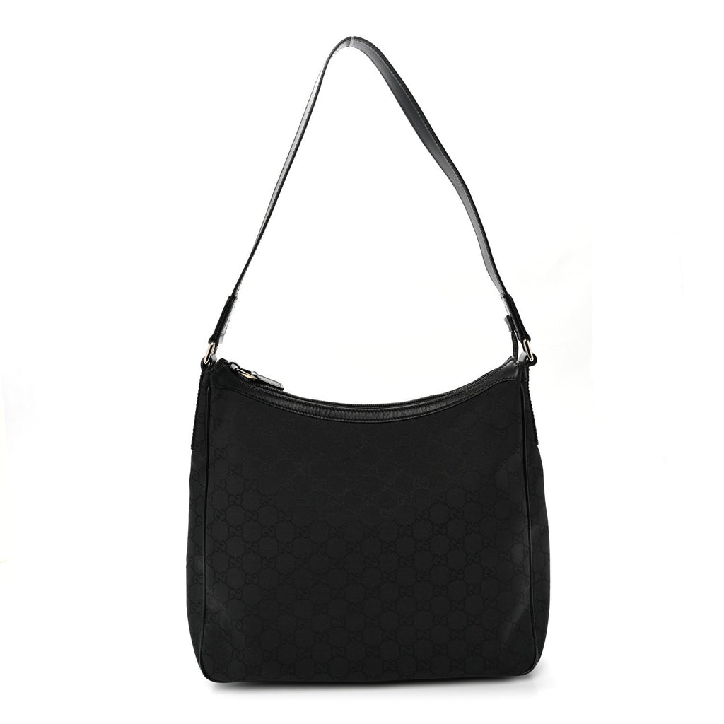 Canvas Shoulder Bag Black