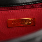 Lambskin Quilted Large Chanel 19 Flap Black
