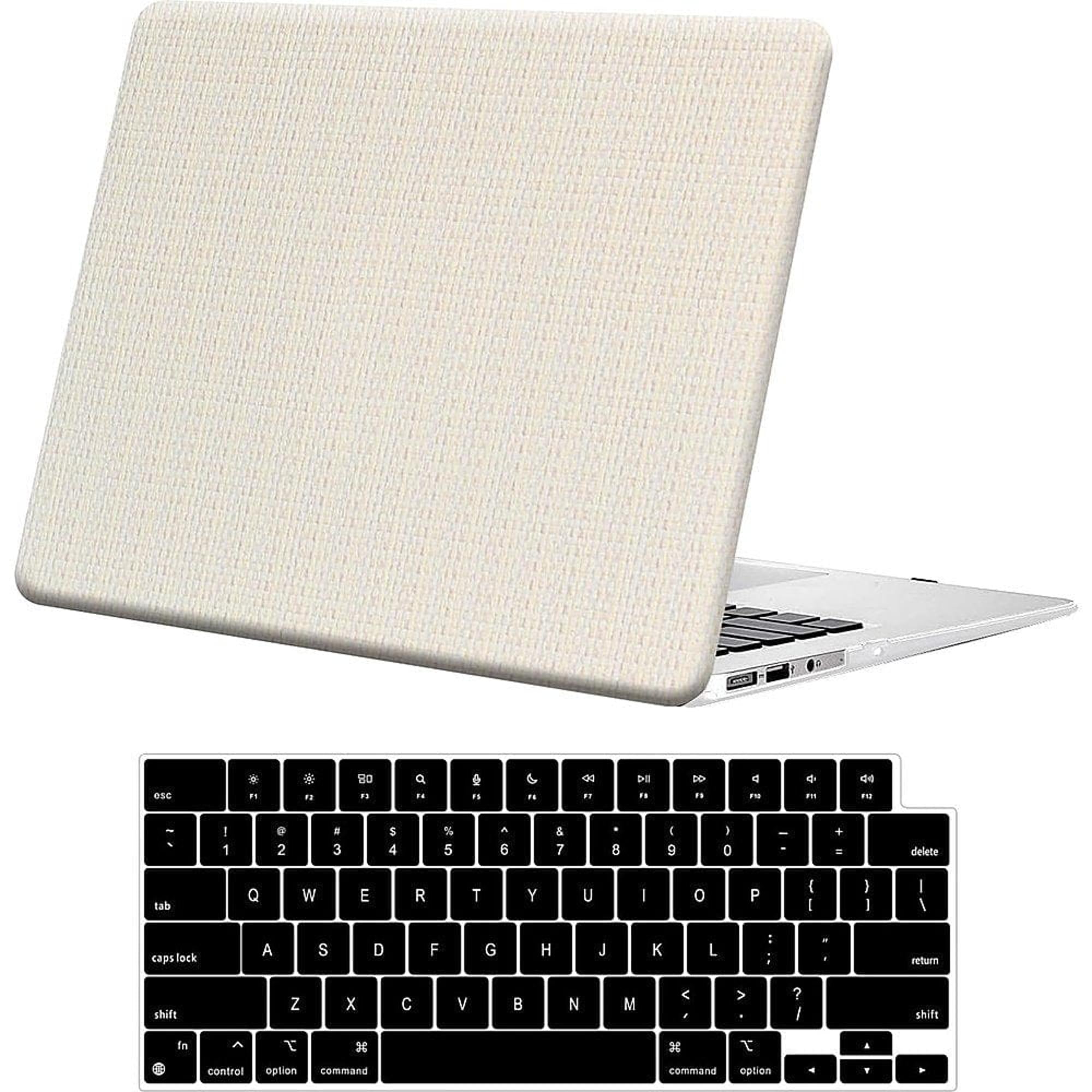 SAHARA - Woven Case for Apple MacBook Air 15" M2 and M3 Chip Laptops, Beige,