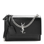 Calfskin Medium Monogram Sunset Black