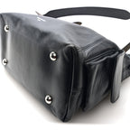 Lambskin CarryAll Cargo Vibe PM Black