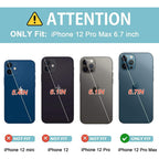 Entronix Anti-Spy Privacy Screen Protector Compatible with iPhone 12 Pro Max - 2-Piece Combo