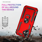 Entronix Case Compatible with iPhone 17 - Dual-Layer Guard Gripstand