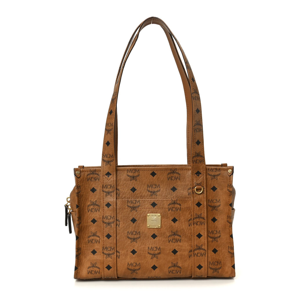 Visetos Aren Small School Bag Tote Cognac