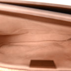 Azalea Calfskin Horsebit 1955 Shoulder Bag Brown Sugar