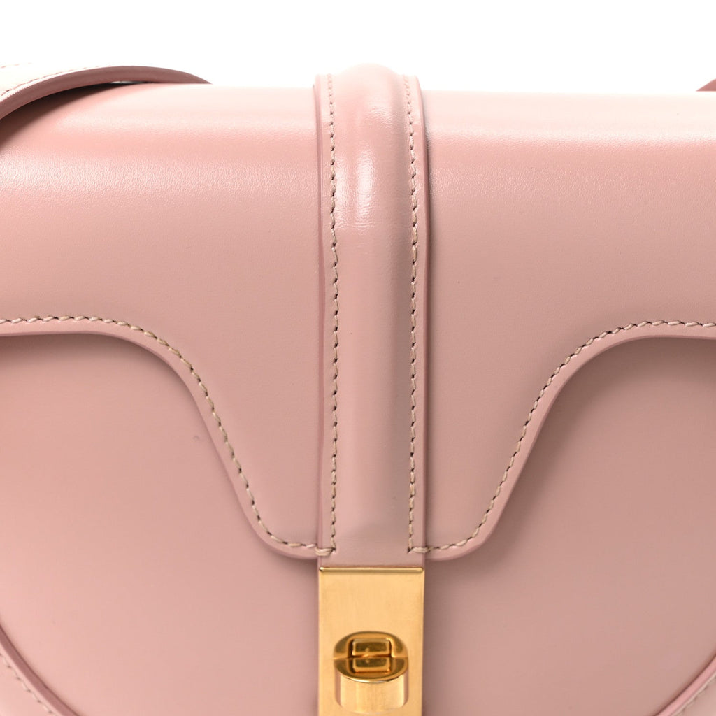 Satinated Calfskin Besace Small 16 Vintage Pink
