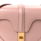 Satinated Calfskin Besace Small 16 Vintage Pink
