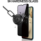 Entronix Anti-Spy Privacy Screen Protector Compatible with Galaxy S24 Plus - 3-Piece Combo
