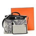 Vache Hunter Toile H Pegase Pop Herbag Zip Retourne 39 MM Bleu Indigo Ecru Black