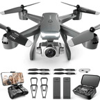 Professional Drone 6K HD Dual Camera Wifi FPV Portable RC Quadcopter 2 BATTERY,Drones suitable for adults/beginners.Logistics is randomly sent by UPS/UNI/USPS/.GOFO