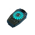 Mobile Phone Cooler Rechargeable Cooling Fan Cell Phone Radiator For Playing Games Watching Videos With LED Light without Battery