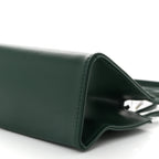 Vegan Leather Small Shopping Bag Dark Olive