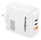 Entronix 50W Wall Charger – Dual USB-C & USB-A Fast Charging Plug