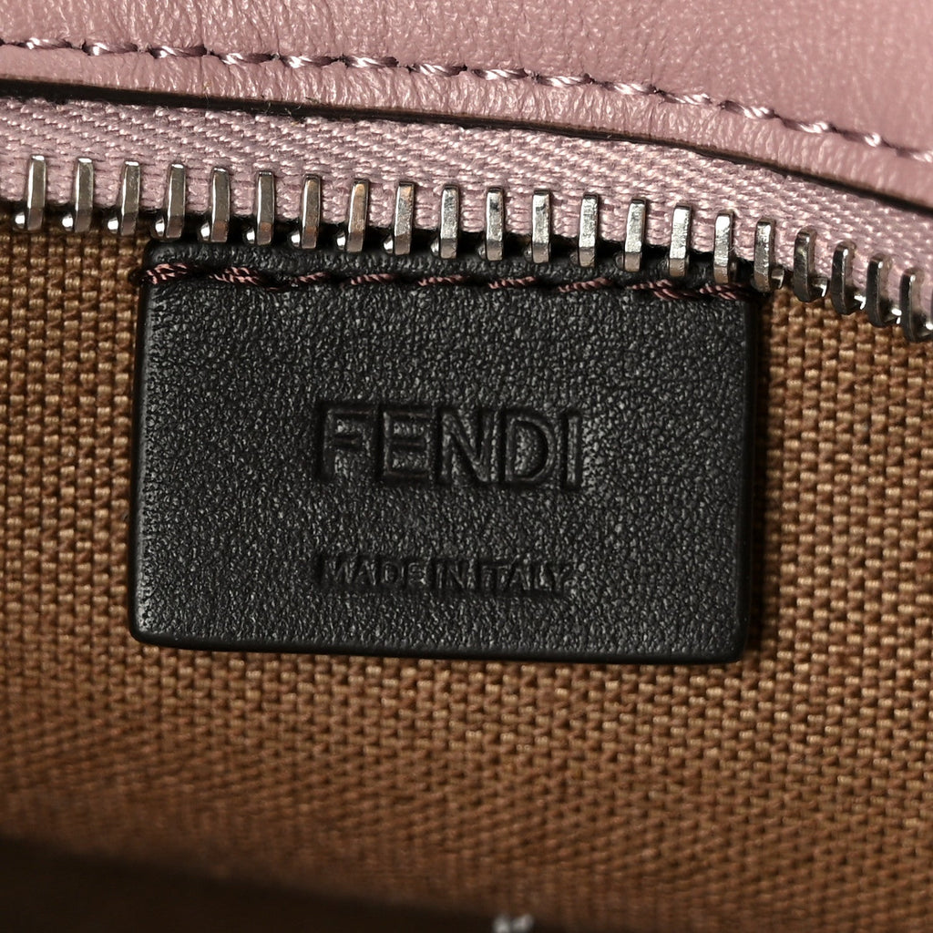 Velvet Jacquard FF Mini Roll Tote Dusty Mauve