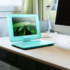 13.3 Inch Portable TV+DVD Player with Color TFT LED Screen and USB/HD/AV Inputs
