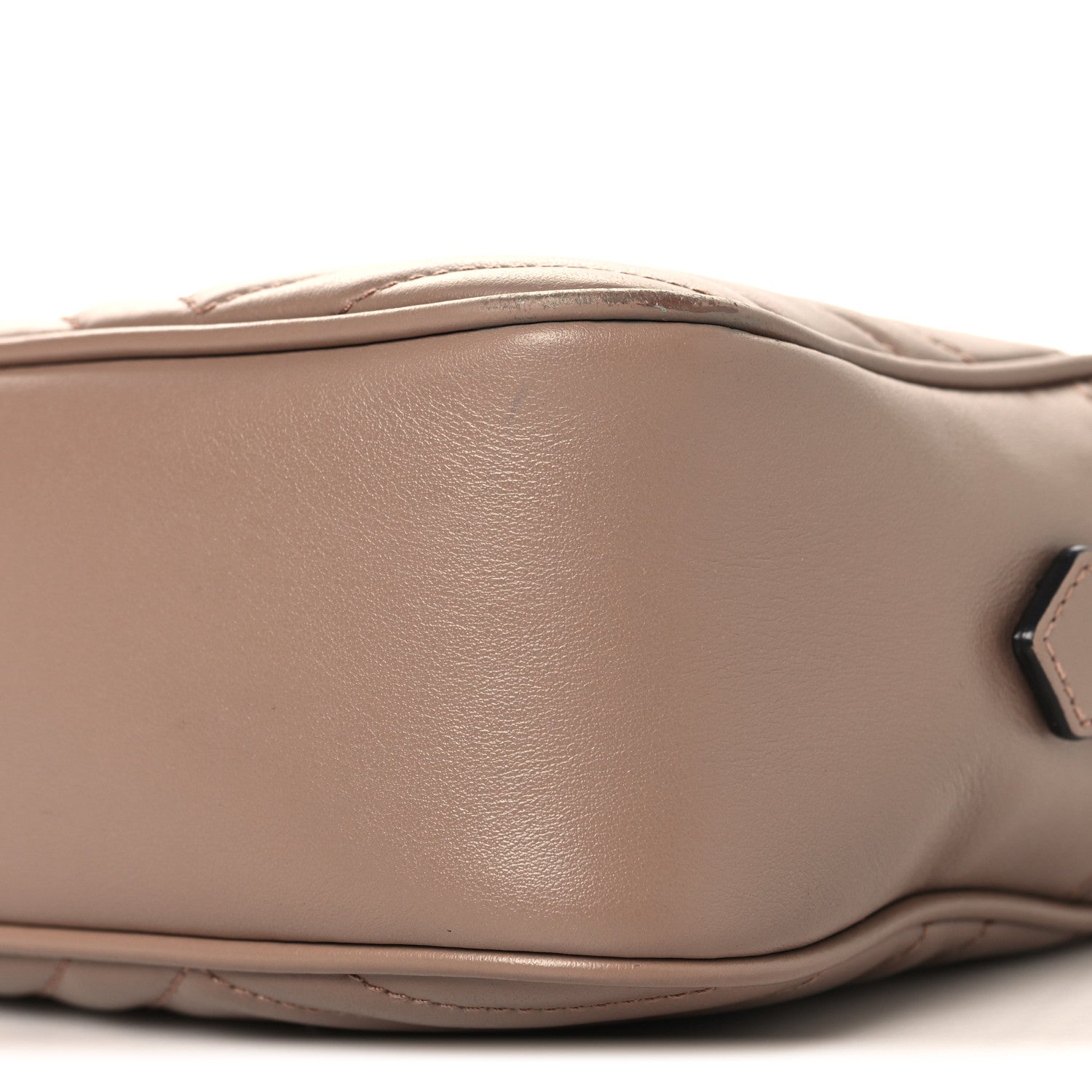 Calfskin Matelasse Small GG Marmont Chain Shoulder Bag Porcelain Rose