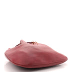 Smooth Calfskin Paris VII Large Flat Hobo Red