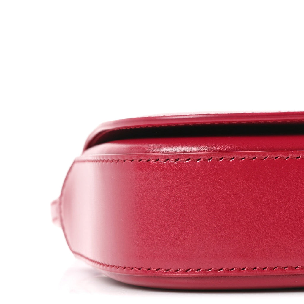 Box Calfskin Mini Voltaire Shoulder Bag Raspberry Pink