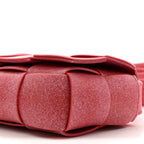 Rubber Maxi Intrecciato Extra Mini Cassette Crossbody Bag Firework