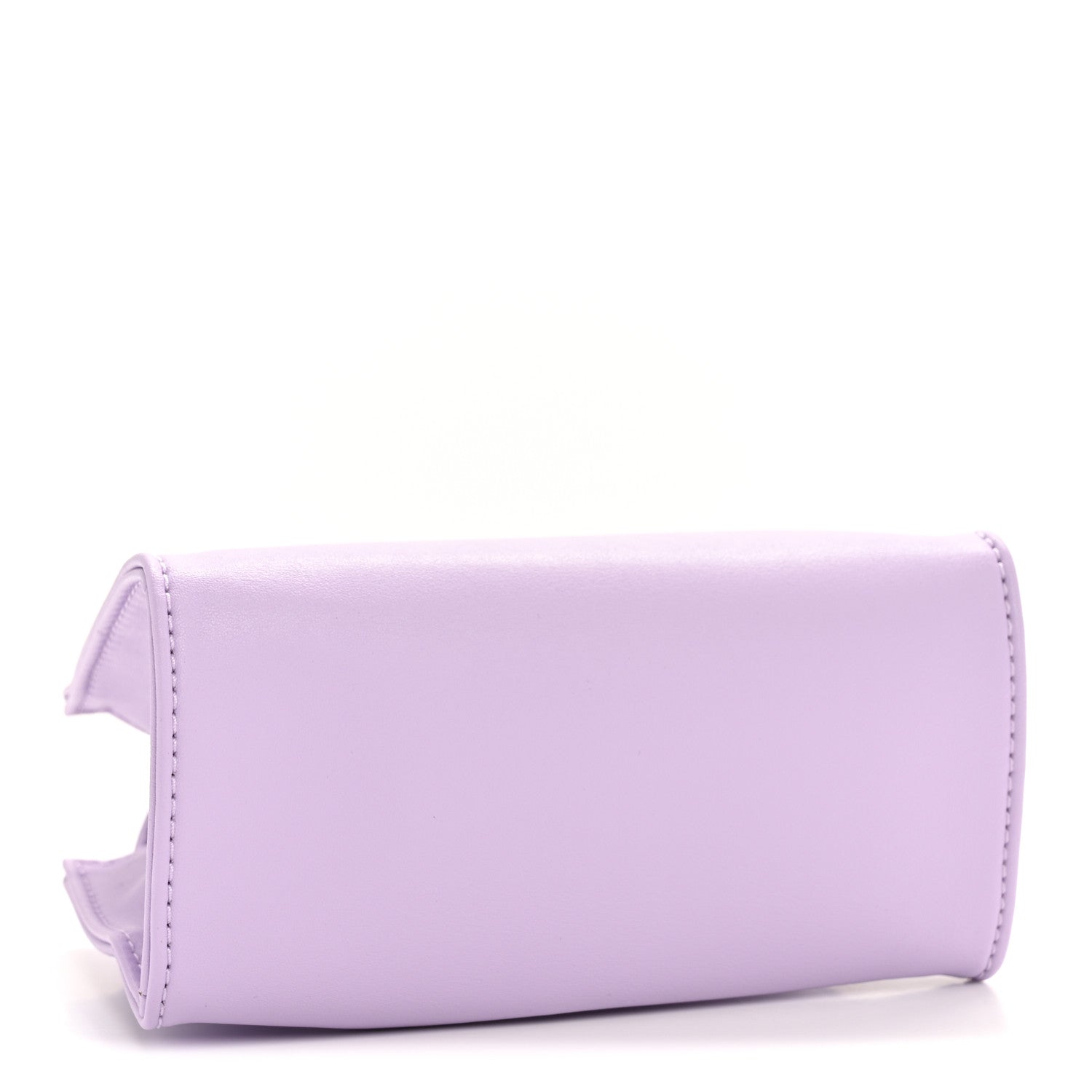 Vegan Leather Small Shopping Bag Lavender