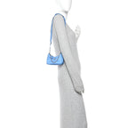 Tessuto Nylon Saffiano Mini Re-Edition 2000 Shoulder Bag Pervinca