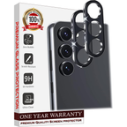Entronix Clear Camera Lens Protector Compatible with Galaxy S21 - 2-Piece Combo