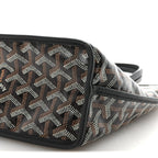 Goyardine Reversible Mini Anjou Black