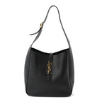 Smooth Calfskin Small Le 5 A 7 Soft Hobo Black