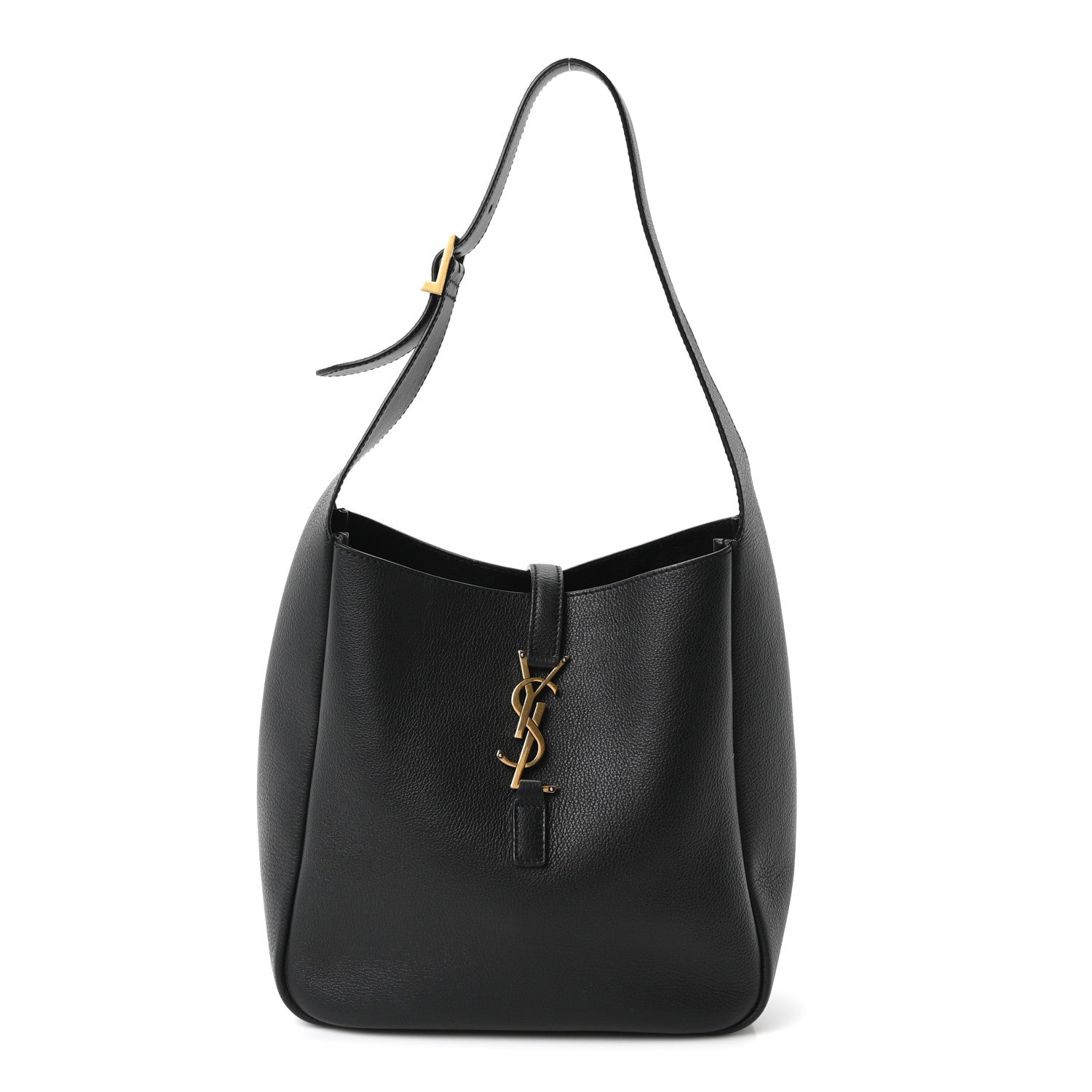 Smooth Calfskin Small Le 5 A 7 Soft Hobo Black