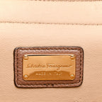 Grained Calfskin Sofia Satchel Moka