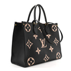 Empreinte Monogram Giant Onthego MM Black Beige