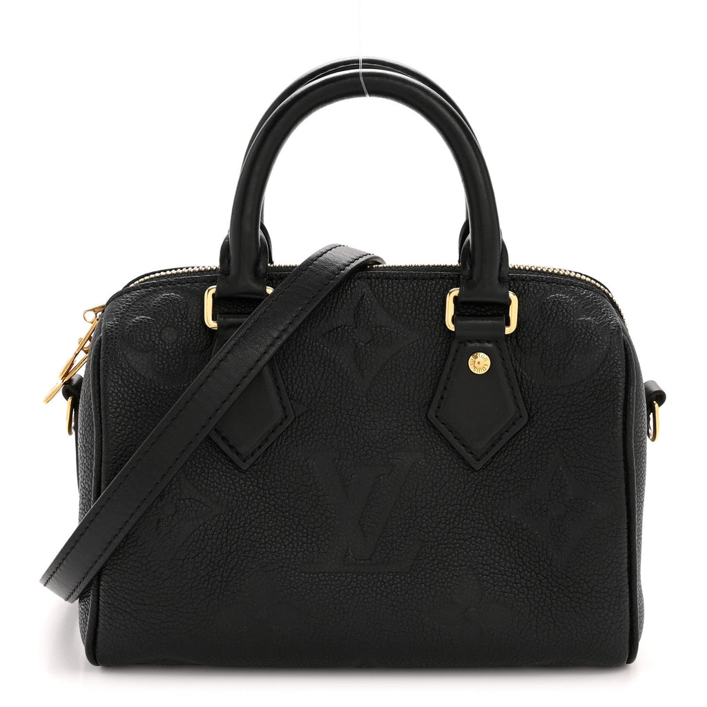 Empreinte Monogram Giant Speedy Bandouliere 20 Black