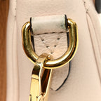 Grained Calfskin Lockme Tender Quartz