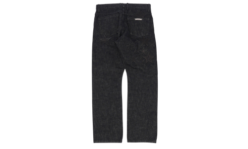 'Star Patch' Fleur Jeans "Black" CHRM0113