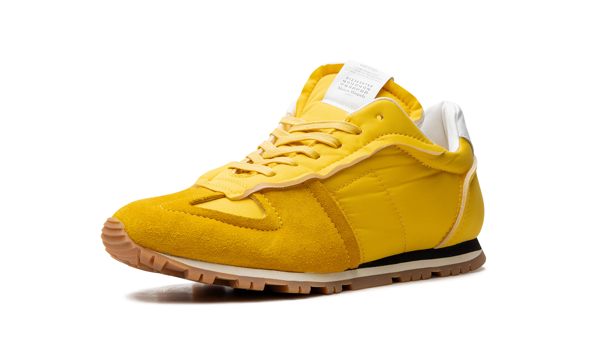 Nylon Colorblock Nylon Sneaker „Yellow“
