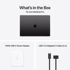16-Zoll MacBook Pro mit M5 Pro oder Max – Standard Display – Space Schwarz