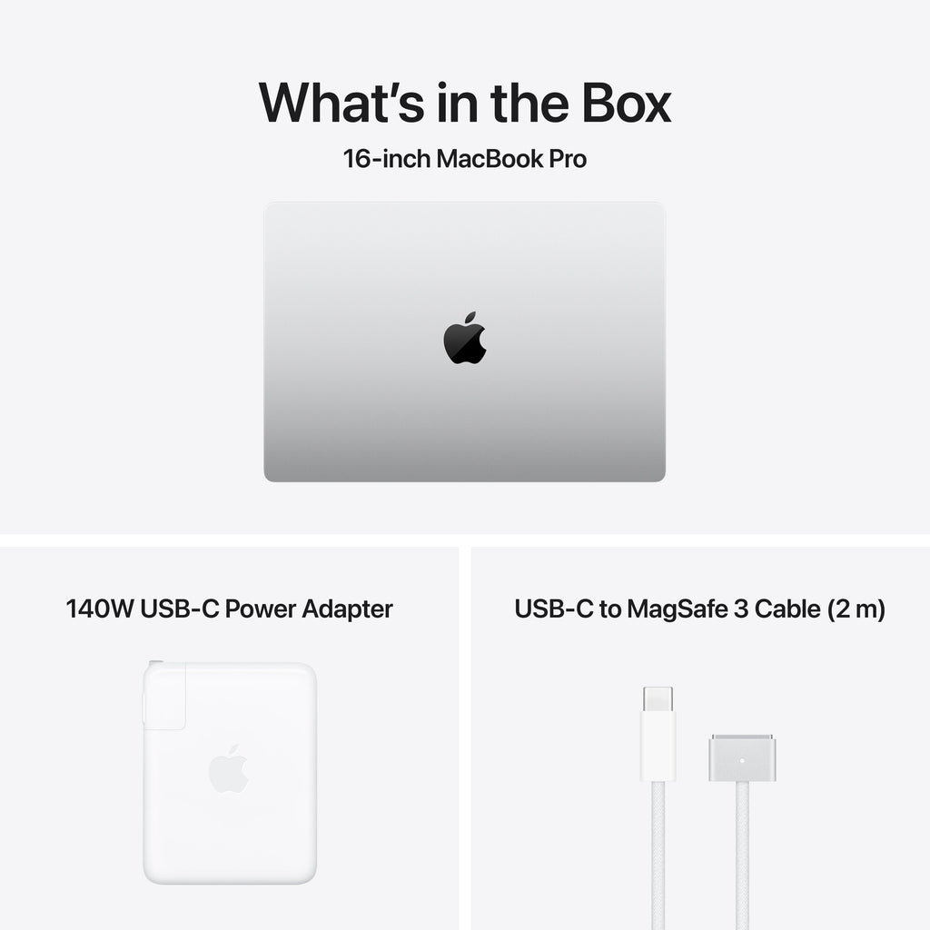 16-inch MacBook Pro with M5 Pro or Max - Nano-texture Display - Silver